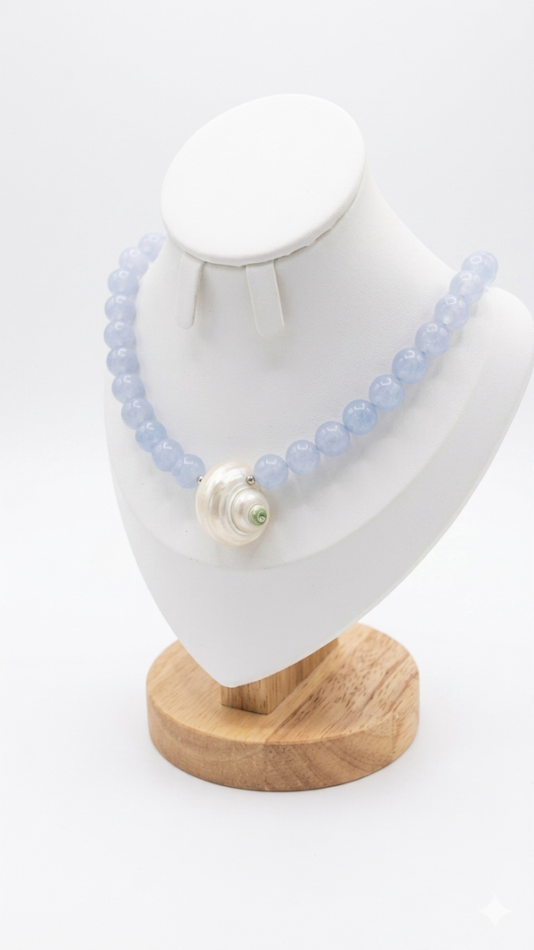 COLLAR CELESTE