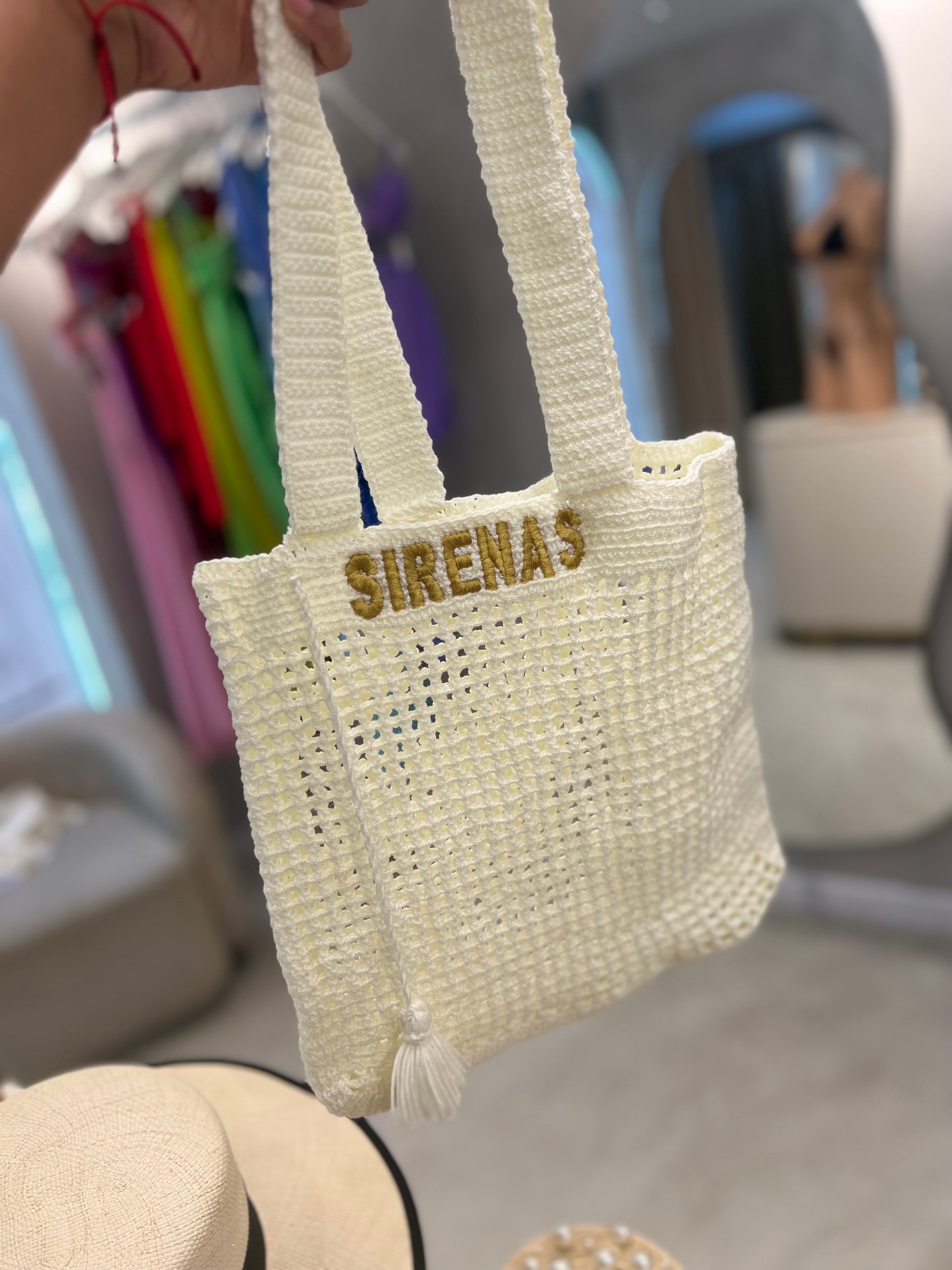 BOLSO TEJIDO SIRENAS