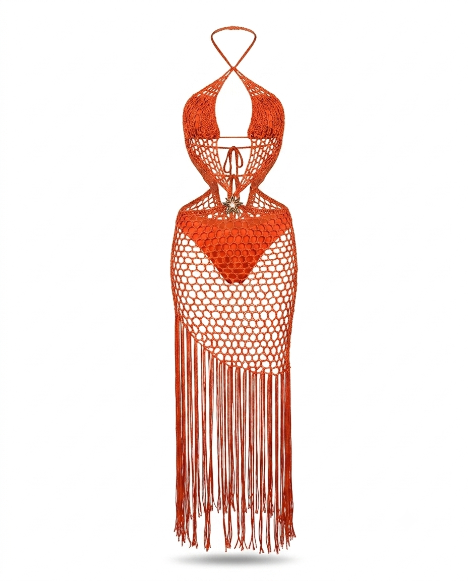 VESTIDO TEJIDO CURAZAO
