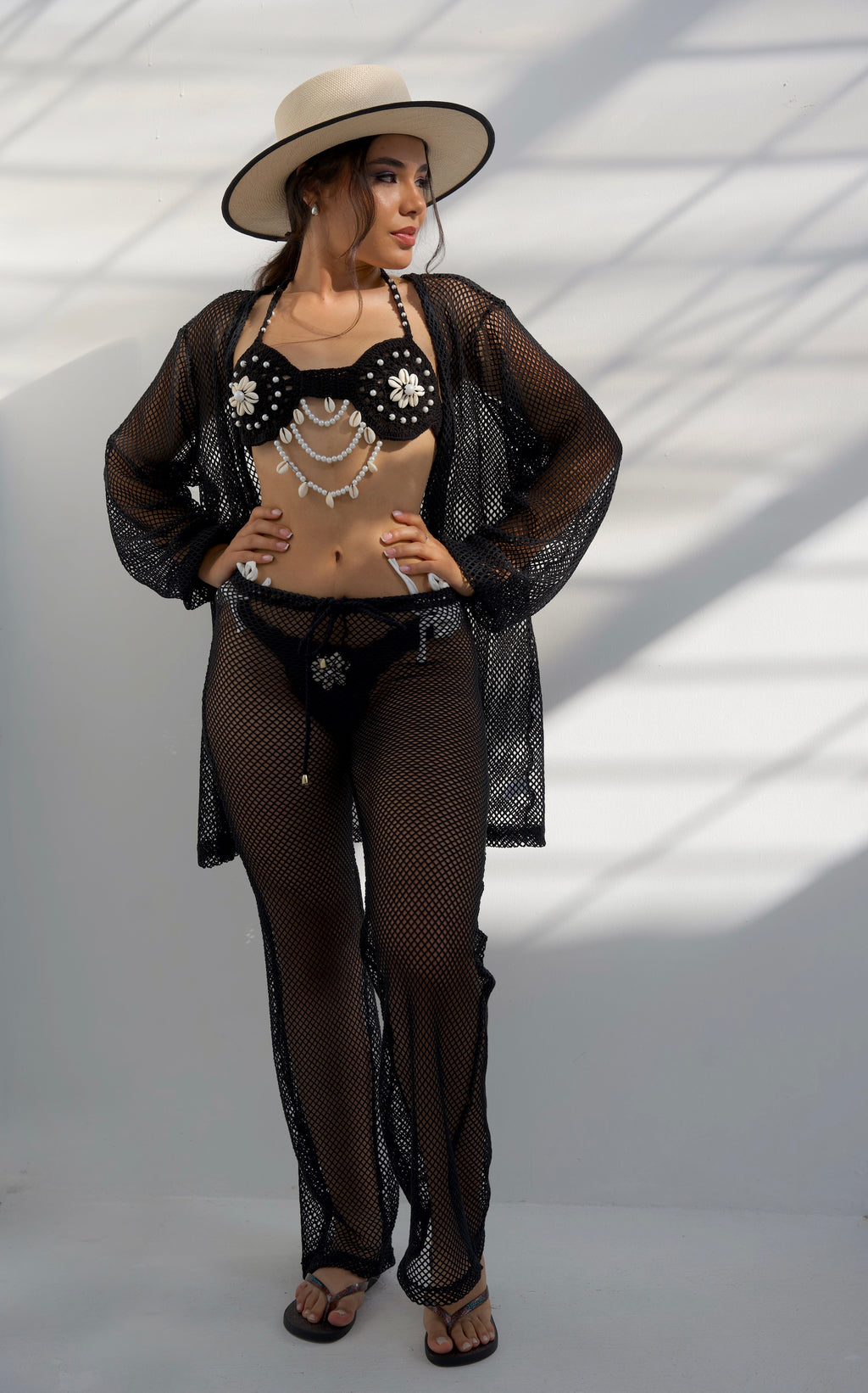 SET OCASO KIMONO Y PANTALÓN