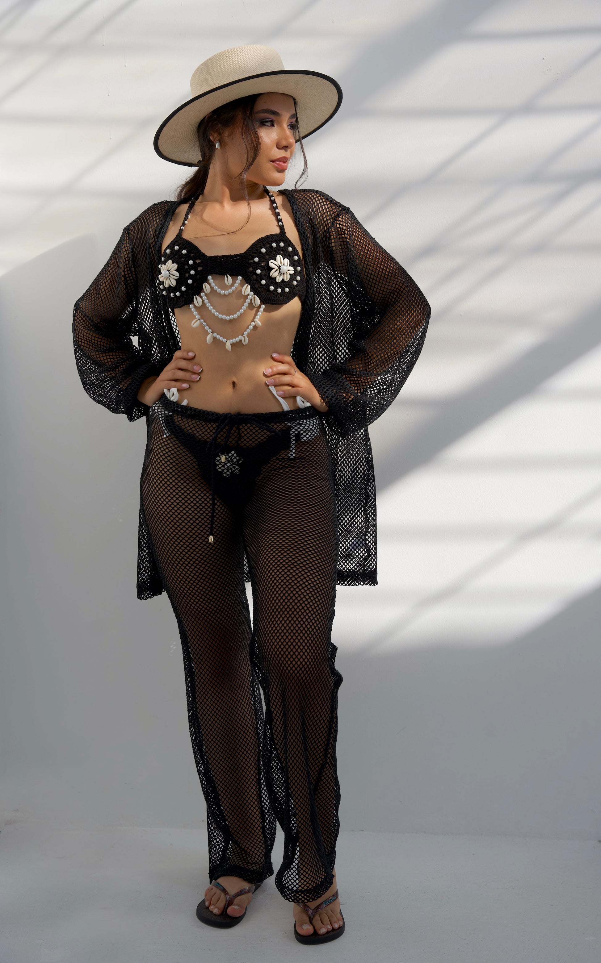 SET OCASO KIMONO Y PANTALÓN