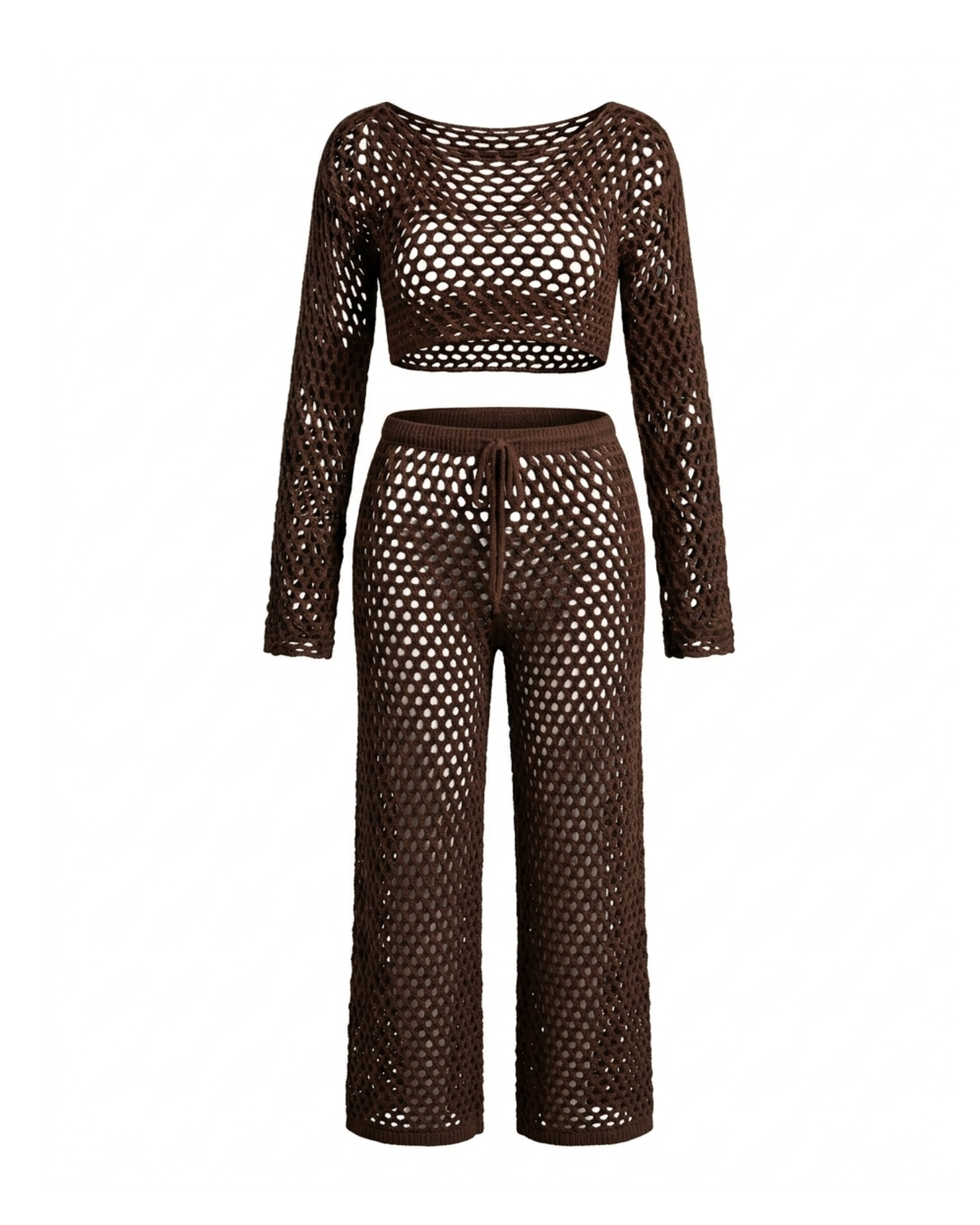 SET TEJIDO ISLAS PANTALÓN Y COVER