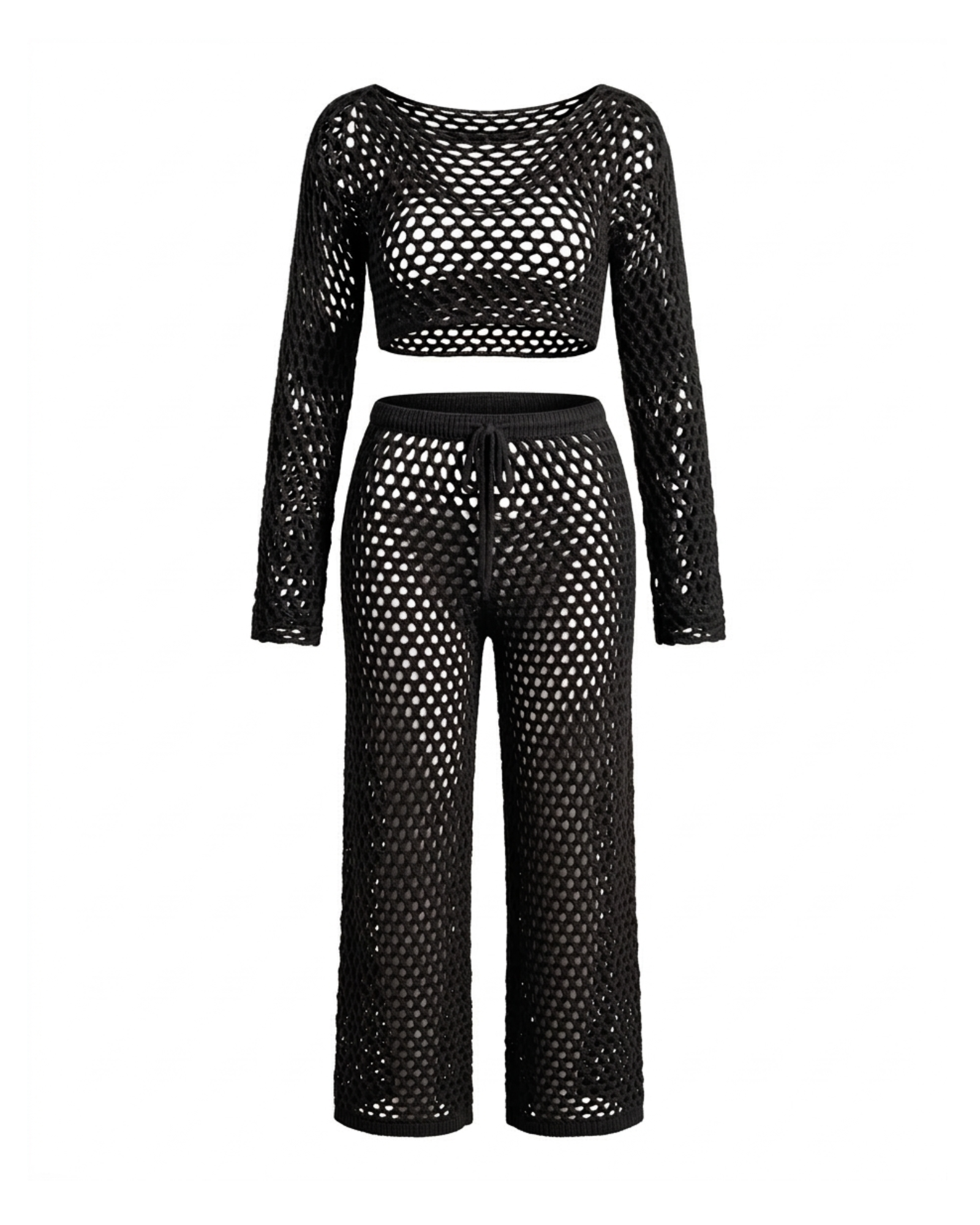 SET TEJIDO ISLAS PANTALÓN Y COVER