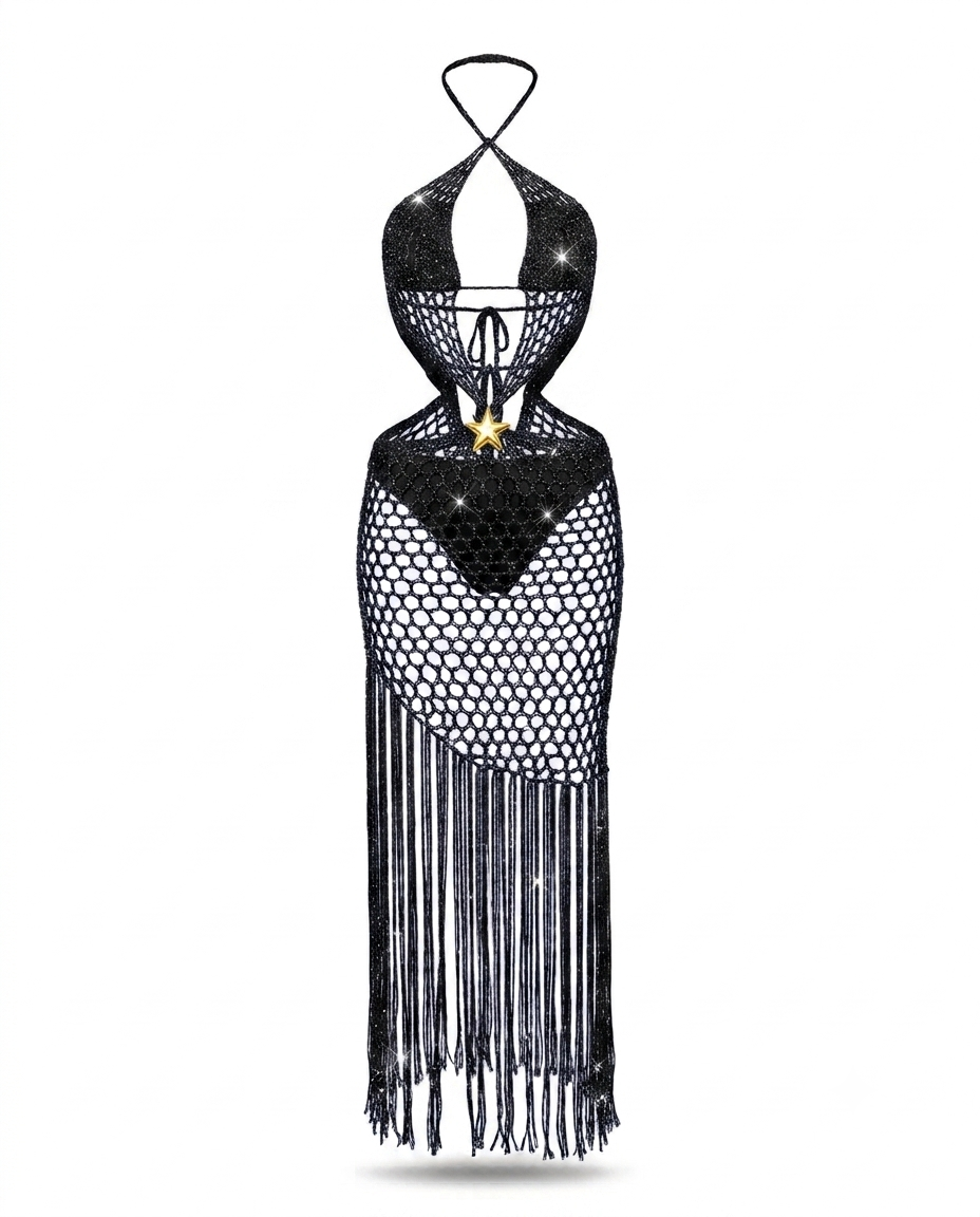VESTIDO TEJIDO CURAZAO