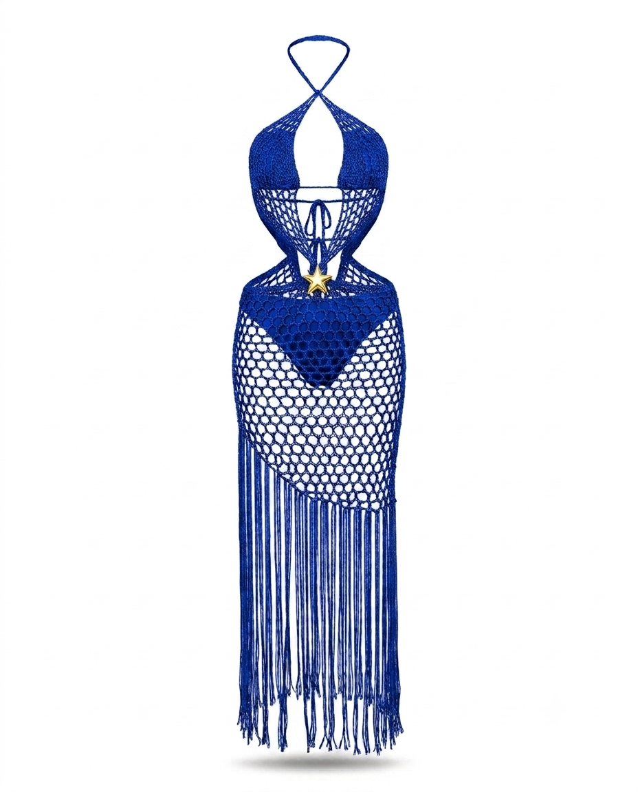 VESTIDO TEJIDO CURAZAO