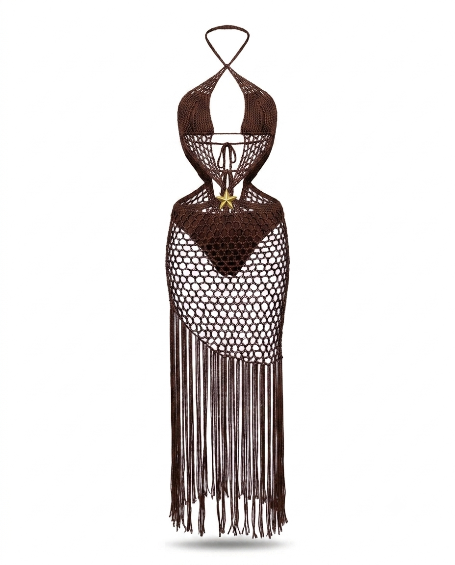 VESTIDO TEJIDO CURAZAO